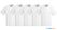 Whites Chefs Clothing SA823 Whites Boston Unisex Koksjas Wit L (5 stuks)