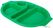 Kristallon dienbladen met vakken 37,5 x 27,8cm groen | U040 3