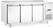 Arktic 238141 Vrieswerkbank, 3 deuren 420L, , Profi Line, 334L, 230V/600W, 700x1795x(H)839mm 4
