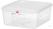 HENDI 873311 GN container 2/3 polypropyleen, , GN 2/3, 13,5 Liter, Transparant, 354x325x(H)150mm