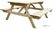 Rowlinson Houten Picknicktafel 150cm - Rowlinson CG095 3
