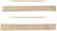 Sier Disposables FSC® Houten Tandenstoker, Twee Punten, per Stuk Verpakt, 65 mm (doos van 1000 Stuks) - HZ703