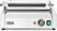 Hendi Contactgrill Panini boven geribd onder glad 2200W | 263662 3