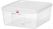 HENDI 873311 GN container 2/3 polypropyleen, , GN 2/3, 13,5 Liter, Transparant, 354x325x(H)150mm