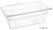 Polycarbonaat Bak | Transparant | Gn1/4 | 10cm Hoog | Vogue | U237