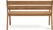 571681 Helsinki - Tuinbank van teak hout 140 cm 3