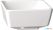 Vierkante melamine kom Float 25cm wit | GF098