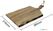 Olympia Acacia plank golvende rand 30,5x21,5cm - GM263 6