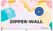 Syna Zipper Wall Straight Basic 400 X 230 cm - ZWSE400-230