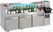 CombiSteel COCKTAIL BAR STATION 3 DEURS - 7489.6005