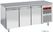 Diepvriestafel | geforceerd | 3 deuren, EN=600x400 | Monoblock | Diamond TP3B/H-R2 1