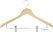 Bolero Houten Hanger met Antislipclips (pak van 10) - FU396