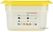 Cambro JN519 Safetrak IML polypropyleen voedselopslagbak 1/9 GN 100mm 8