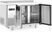 Arktic Vrieswerkbank Kitchen Line | 2 deuren, 220L, D=600 | Geforceerd, -17°C/-22° | Met Rand | 233351 5