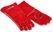 HENDI 556580 Hittebestendige handschoenen, leer, , Rood, 2 st., (L)410mm
