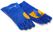HENDI 556597 Hittebestendige handschoenen, leer, , Blauw, 2 st., (L)410mm