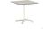 Feros 110151877 X Cross - In hoogte verstelbaar zand tafelonderstel + Sand stone HPL Tafelblad 70x70 cm