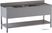 Diamond L2021/D-SX7 Spoeltafel 2 kuipen, 2 afdruipbladen, met onderlegplank