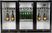 Backbar koeler - 3 deurs - zwart - deurslot - LED verlichting - ventitator - 0 – 10 ℃ - elektronische thermostaat - Husky C3-865-BK-NL-HU 3