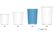 Fiesta koffiebekers ribbelwand blauwgrijs 340ml | GP434 12