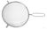 Hendi Passeerzeef rvs 240x415 mm met draadgreep | diameter 24cm | 637500 1