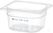 Hendi Voorraaddoos GN 1/6 100 mm IML polypropyleen | 880470