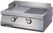 Maxima Heavy Duty Grillplaat - Half Gegroefd Chroom - Dubbel - 70 cm Diep - Gas - 09396000