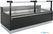 Diamond Geventileerde Vitrinetoonbank, met Reserve, Verticale Ruit 90° met Zuigerlift - FULL BLACK - DPT17-V5 1