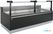 Diamond Geventileerde Vitrinetoonbank, met Reserve, Verticale Ruit 90° met Zuigerlift - FULL BLACK - DPT32-V5 1