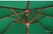 Bolero ronde groene parasol 2,5 meter | CB512 3