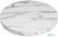 Bolero - Voorgeboord Rond Tafelblad met Marmereffect - 600 mm - DT445 2