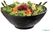 Marone melamine kom zwart 19cm | GK843