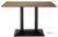 Bolero JB683 eettafel voor binnen licht hout 1200mm