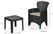 Bolero JB864 Elements set met stoelen en tafel voor buiten 9