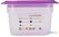 Cambro JN513 Safetrak IML polypropyleen voedselopslagbak 1/4 GN 100mm 9