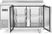 Arktic Vrieswerkbank Kitchen Line | 2 deuren, 220L, D=600 | Geforceerd, -17°C/-22° | Met Rand | 233351 4