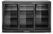 Arktic 236901 Backbar koelkast met drie schuifdeuren, , 308L, Zwart, 220-240V/160W, 1350x520x(H)865mm