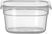 Hendi Gastronormbak 1/6 | 100 mm hoog | PP tranparant | koel/vries | 880425
