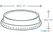 Vegware composteerbare platte deksels zonder gat 20cl | CL701 3