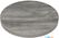 Bolero Rond Melamine Tafelblad Essenhout Effect Voorgeboord 60cm - Bolero FT292 2