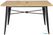 Bolero Aluminium Outdoor Tafel 120x76x76cm Licht Houtdessin - Bolero FT954 2