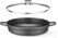 HENDI 611012 Braadpan met antiaanbaklaag, , 4,3 Liter, Zwart, 425x332x(H)70mm 2
