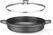HENDI 611012 Braadpan met antiaanbaklaag, , 4,3 Liter, Zwart, 425x332x(H)70mm 2