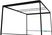 Syna FFWRFBL150X230 FlexFrame Dak 150 x 230 cm Zwart (incl. Extension Set 30 cm) 2
