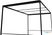 Syna FFWRFBL150X250 FlexFrame Dak 150 x 250 cm Zwart (incl. Extension Set 50 cm) 2