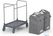Linnenzakwagen Procart 62, 2 x 125 liter, Combisteel 7048.0005 4