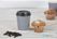Fiesta koffiebekers ribbelwand blauwgrijs 340ml | GP434 7