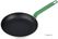 Hygiplas Aluminium Antiaanbak Teflon Platinum Plus Koekenpan met Groene Handgreep 24cm - HT962