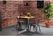 Bolero HZ807 Bistro Curve Armstoelen Donkergrijs (4 stuks) 10