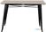 Bolero HZ810 Bistro Eettafel met Mangohouten Lattenblad en Zwarte Poot 1200mm 5